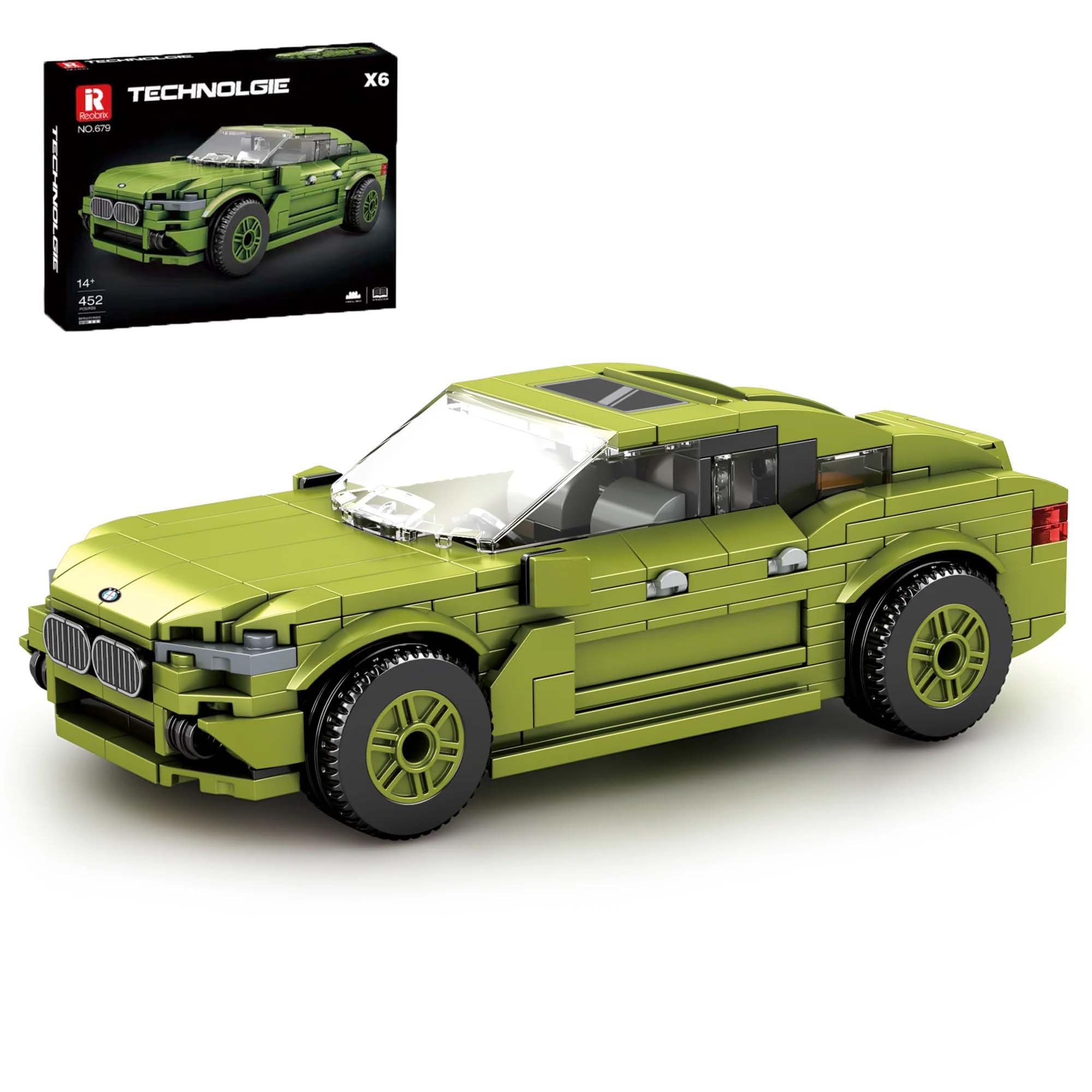 Reobrix 679 BMW X6 Building Blocks Set, 1:24 Scale Model Cars